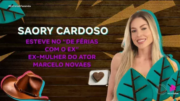 Saory Cardoso — participante de A Fazenda 2025
