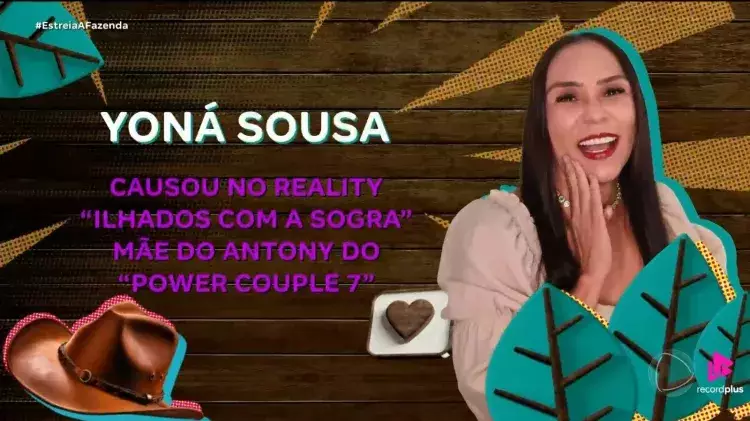 Yoná Sousa — participante de A Fazenda 2025